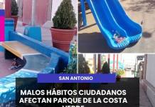 #SanAntonio | MALOS HÁBITOS CIUDADANOS AFECTAN PARQUE DE LA COSTA VERDE