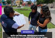 MÁS DE 164 MIL MOQUEGUANOS ACUDIRÁN A LAS URNAS EL 12 DE ABRIL