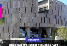 GOBIERNO TRANSFIERE RECURSOS PARA NUEVAS PLAZAS DOCENTES EN MOQUEGUA