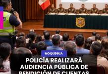 POLICÍA REALIZARÁ AUDIENCIA PÚBLICA DE RENDICIÓN DE CUENTAS