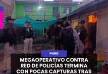 MEGAOPERATIVO CONTRA RED DE POLICÍAS TERMINA CON POCAS CAPTURAS TRAS PRESUNTA FILTRACIÓN