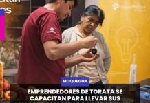 EMPRENDEDORES DE TORATA SE CAPACITAN PARA LLEVAR SUS LICORES Y MACERADOS A OTRO NIVEL