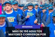 MÁS DE 150 ADULTOS MAYORES CORRIERON POR EL AGUA