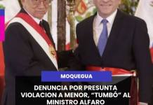 DENUNCIA POR PRESUNTA VIOLACION A