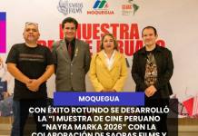 CON ÉXITO ROTUNDO SE DESARROLLÓ LA “I MUESTRA DE CINE PERUANO “NAYRA MARKA 2026” CON LA COLABORACIÓN DE SAQRAS FILMS Y CLIAC