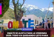 OMATE SE ALISTA PARA LA VENDIMIA 2026: TODO VA QUEDANDO LISTO PARA LA GRAN CELEBRACIÓN