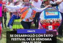 #OMATE SE DESARROLLÓ CON ÉXITO FESTIVAL DE LA VENDIMIA OMATE 2026
