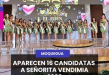 #MOQUEGUA - APARECEN 16 CANDIDATAS A SEÑORITA VENDIMIA 2026.