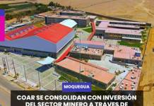 MOQUEGUA | COAR SE CONSOLIDAN CON INVERSIÓN DEL SECTOR MINERO A TRAVES DE OBRAS POR IMPUESTOS.