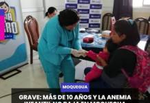 MOQUEGUA | MÁS DE 10 AÑOS Y LA ANEMIA INFANTIL NO BAJA EN MOQUEGUA.