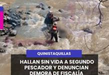 QUINISTAQUILLAS | TRAGEDIA EN QUINISTAQUILLAS: HALLAN SIN VIDA A SEGUNDO PESCADOR Y DENUNCIAN DEMORA DE FISCALÍA.