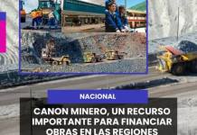 MOQUEGUA| CANON MINERO, UN RECURSO IMPORTANTE PARA FINANCIAR OBRAS EN LAS REGIONES.