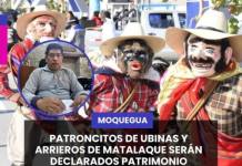 MOQUEGUA | PATRONCITOS DE UBINAS Y ARRIEROS DE MATALAQUE SERÁN DECLARADOS PATRIMONIO CULTURAL DE LA NACIÓN.