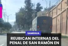SAMEGUA | REUBICAN INTERNAS DEL PENAL DE SAN RAMÓN EN MOQUEGUA.