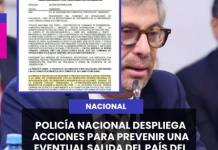 NACIONAL | POLICÍA NACIONAL DESPLIEGA ACCIONES PARA PREVENIR UNA EVENTUAL SALIDA DEL PAÍS DEL JEFE DE LA ONPE.