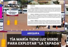 AREQUIPA | TÍA MARÍA TIENE LUZ VERDE PARA EXPLOTAR “LA TAPADA”, GOBIERNO DE BALCÁZAR LE DIO AUTORIZACIÓN POST PRIMERA VUELTA ELECTORAL.