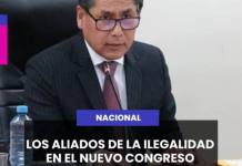 NACIONAL | LOS ALIADOS DE LA ILEGALIDAD EN EL NUEVO CONGRESO.