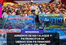 MOQUEGUA | ARRIEROS DE MATALAQUE Y PATRONCITOS DE UBINAS SON PATRIMONIO CULTURAL DEL PERÚ.