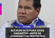 ICHUÑA – ALCALDE DE ICHUÑA EXIGE GARANTÍAS ANTES DE AVANZAR CON PROYECTOS HÍDRICOS EN SÁNCHEZ CERRO.