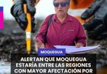 MOQUEGUA | ALERTAN QUE MOQUEGUA ESTARÍA ENTRE LAS REGIONES CON MAYOR AFECTACIÓN POR METALES PESADOS.