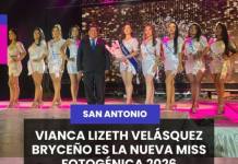 SAN ANTONIO | VIANCA LIZETH VELÁSQUEZ BRYCEÑO ES LA NUEVA MISS FOTOGÉNICA 2026.