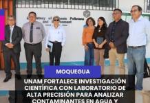 MOQUEGUA | UNAM FORTALECE INVESTIGACIÓN CIENTÍFICA CON LABORATORIO DE ALTA PRECISIÓN PARA ANALIZAR CONTAMINANTES EN AGUA Y ALIMENTOS.