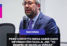 NACIONAL | PIERO CORVETTO NIEGA HABER DADO INFORMACIÓN FALSA AL JNE: "YO SIEMPRE HE DICHO LA VERDAD".