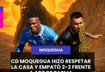 MOQUEGUA | CD MOQUEGUA HIZO RESPETAR LA CASA Y EMPATÓ 2-2 FRENTE A ADT DE TARMA EN UN ENCUENTRO LLENO DE EMOCIÓN Y GOLES.