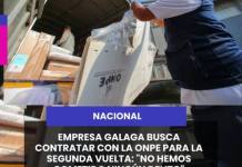NACIONAL | EMPRESA GALAGA BUSCA CONTRATAR CON LA ONPE PARA LA SEGUNDA VUELTA: "NO HEMOS COMETIDO NINGÚN DELITO".