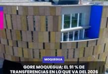 MOQUEGUA | GORE MOQUEGUA: EL 91 % DE TRANSFERENCIAS EN LO QUE VA DEL 2026 PROVIENEN DEL CANON Y REGALÍAS MINERAS.