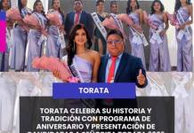 TORATA | TORATA CELEBRA SU HISTORIA Y TRADICIÓN CON PROGRAMA DE ANIVERSARIO Y PRESENTACIÓN DE CANDIDATAS A SEÑORITA TORATA 2026.
