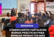 MOQUEGUA | COMERCIANTES FORTALECEN BUENAS PRÁCTICAS PARA BRINDAR PRODUCTOS MÁS SEGUROS A LA POBLACIÓN.