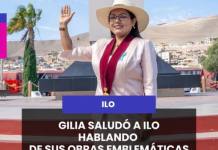 ILO | GILIA SALUDÓ A ILO HABLANDO DE SUS OBRAS EMBLEMÁTICAS.