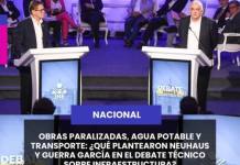 NACIONAL | OBRAS PARALIZADAS, AGUA POTABLE Y TRANSPORTE: ¿QUÉ PLANTEARON NEUHAUS Y GUERRA GARCÍA EN EL DEBATE TÉCNICO SOBRE INFRAESTRUCTURA?.