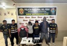 MOQUEGUA | AREANDRO ILO DESARTICULA A “LOS ROCOTOS DE NYLON” POR PRESUNTA MICROCOMERCIALIZACIÓN DE DROGAS.