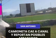 MOQUEGUA | TERRIBLE ACCIDENTE EN EL VALLE DE SAN ANTONIO: CAMIONETA CAE A CANAL Y REPORTAN POSIBLES ATRAPADOS.