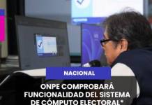 NACIONAL | ONPE COMPROBARÁ FUNCIONALIDAD DEL SISTEMA DE CÓMPUTO ELECTORAL PARA LA SEGUNDA ELECCIÓN PRESIDENCIAL.