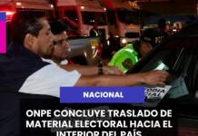 NACIONAL | ONPE CONCLUYE TRASLADO DE MATERIAL ELECTORAL HACIA EL INTERIOR DEL PAÍS.