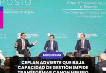 MOQUEGUA | CEPLAN ADVIERTE QUE BAJA CAPACIDAD DE GESTIÓN IMPIDE TRANSFORMAR CANON MINERO EN DESARROLLO.