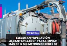 MOQUEGUA |EJECUTAN OPERACIÓN ALCANTARILLADO PARA LIMPIAR MÁS DE 12 MIL METROS DE REDES DE DESAGÜE EN MOQUEGUA.
