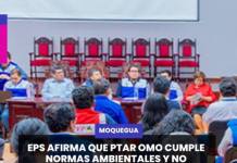 MOQUEGUA | EPS AFIRMA QUE PTAR OMO CUMPLE NORMAS AMBIENTALES Y NO CONTAMINA EL RÍO OSMORE.