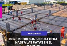 MOQUEGUA | GORE MOQUEGUA EJECUTA OBRA HASTA LAS PATAS EN EL HOSPITAL.