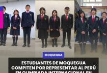 MOQUEGUA | ESTUDIANTES DE MOQUEGUA COMPITEN POR REPRESENTAR AL PERÚ EN OLIMPIADA INTERNACIONAL EN COREA DEL SUR.