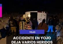 MOQUEGUA | ACCIDENTE EN YOJO DEJA VARIOS HERIDOS.