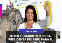 NACIONAL | KEIKO FUJIMORI ES ELEGIDA PRESIDENTA DEL PERÚ PARA EL PERIODO 2026-2031.