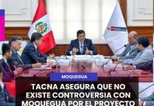 TACNA | TACNA ASEGURA QUE NO EXISTE CONTROVERSIA CON MOQUEGUA POR EL PROYECTO DE LEY N.° 11658.