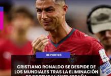CRISTIANO RONALDO SE DESPIDE DE LOS MUNDIALES TRAS LA ELIMINACIÓN DE PORTUGAL ANTE ESPAÑA