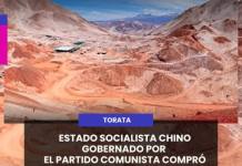 TORATA | ESTADO SOCIALISTA CHINO GOBERNADO POR EL PARTIDO COMUNISTA COMPRÓ “CALATOS”.