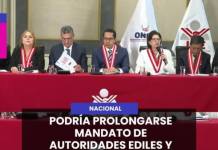 NACIONAL | PODRÍA PROLONGARSE MANDATO DE AUTORIDADES EDILES Y REGIONALES.