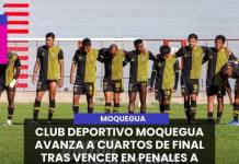 MOQUEGUA | CLUB DEPORTIVO MOQUEGUA AVANZA A CUARTOS DE FINAL TRAS VENCER EN PENALES A DEPORTIVO GARCILASO.
